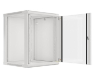 Lanberg Wisząca 19" 15U 600x600mm jednosekcyjna (szara) - 455397 - zdjęcie 9